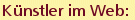 Künstler im Web: